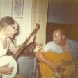Bayard and Dale playing banjo and guitar